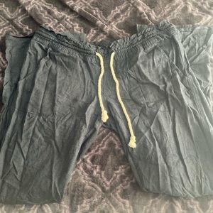 Roxy linen pants